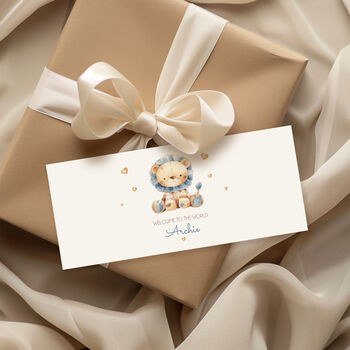 Money Wallet For New Baby/Baby Shower Boy, 4 of 6