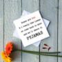 Roses Are Red I Really Like Lamas Greetings Card, thumbnail 2 of 2