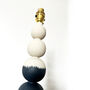 Mapais Wood Table Lamp Painted In Farrow And Ball Paint, thumbnail 7 of 8