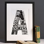 St Andrews Print, thumbnail 1 of 4