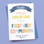 Personalised First Holy Communion Card, thumbnail 2 of 9
