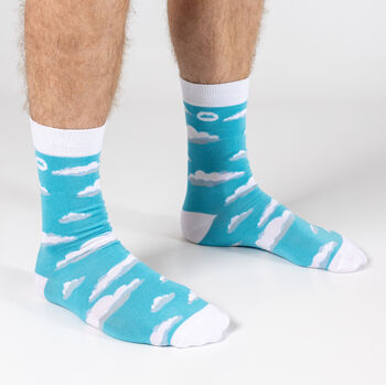 Bamboo Socks | Cloud Socks | Weather Socks | Novelty Socks, 3 of 5