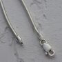 Sterling Silver Snake Chain Necklace, thumbnail 1 of 5
