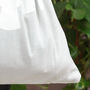 Natural Grey Personalised Bathroom Laundry Bag, thumbnail 4 of 7