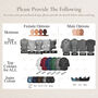 Personalised Family Print With Pets And Names, thumbnail 2 of 10