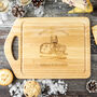 Personalised Christmas Cheeseboard For Couples, thumbnail 1 of 6