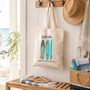 Personalised Paddle Boarding Tote Bag Gift, thumbnail 4 of 6