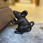 Mr Mouse Cast Iron Door Stop Or Bookend, thumbnail 7 of 10