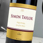 Personalised Gold Label Red Wine, thumbnail 6 of 6