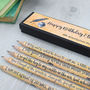 Personalised Little Women Gift Pencils, thumbnail 1 of 7