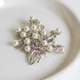 Vintage Style Bouquet Brooch, thumbnail 3 of 6