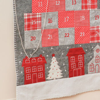 Fabric Christmas Advent Calendar, 5 of 5