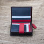 Personalised Small Black Muticolour Leather Purse, thumbnail 2 of 12