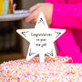 Personalised Message Star Cake Topper, thumbnail 2 of 8