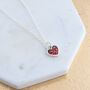 Memorial Ashes Dainty Heart Charm, thumbnail 1 of 8