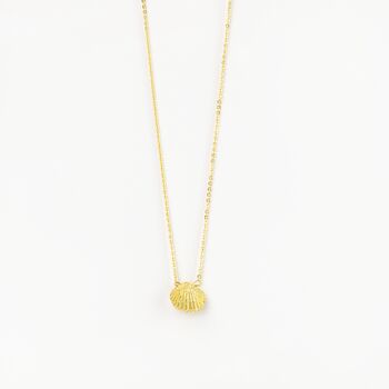 Asri Seashell Plated Necklace, 5 of 7