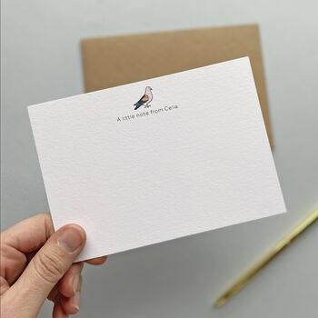 Personalised Pigeon Correspondence Cards / Notelets, 2 of 3