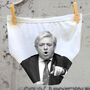 Funny Underwear Gift Boris And Other Politicians, thumbnail 11 of 11
