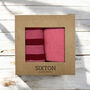 Berlin Pink And Red Sock Gift Box, thumbnail 1 of 4