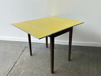 Mid Century 1960s Formica Drop Leaf Dining Table, 4 of 10