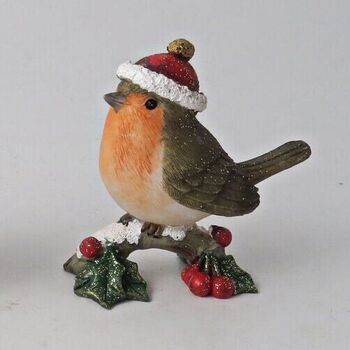 Christmas Little Robin Decoration, 2 of 4