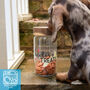 Personalised Dog Bone Treat Glass Storage Jar, thumbnail 1 of 8
