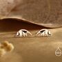 Sterling Silver Ant Eater Stud Earrings, thumbnail 5 of 12