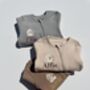 Goose Personalised Baby Zip Sleepsuit – Embroidered Baby Grow With Name – Bunny , Teddy Bear Or Goose, thumbnail 12 of 12