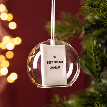 Personalised Pet Photo Glass Dome Bauble, 2 of 5