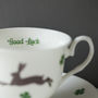 Personalised Lucky Hare Bone China Mug Or Cup, thumbnail 5 of 6