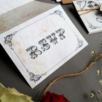 Once Upon A Time Wedding Invitations Sample, 4 of 6