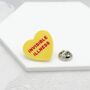 Invisible Illness Heart Pin Badge, thumbnail 3 of 9