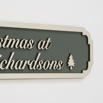 Personalised Christmas Street Sign, 4 of 5