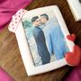 Personalised Valentine's Photo Biscuit, thumbnail 1 of 3