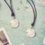 Globe St Christopher Personalised Travel Necklace, thumbnail 9 of 12