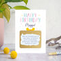 Personalised Birthday Present Scratch Card, thumbnail 1 of 11
