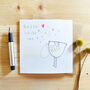 'Hello Little One' New Baby Card, thumbnail 2 of 3