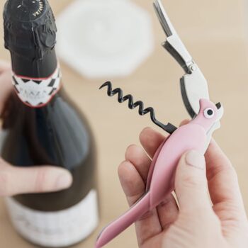 Corkatoo Three In One Bottle Opener Corkscrew, 2 of 7
