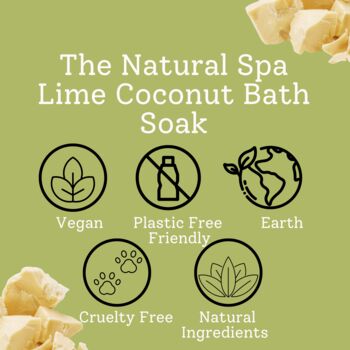 Lime Coconut Vegan Bath Soak, 4 of 8