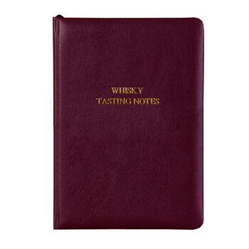 Personalised Premium Leather Whisky Tasting Journal, 6 of 6