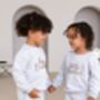 Embroidered Big/Little Sibling Sweatshirts With Heart Design Brother And Sister Available, thumbnail 6 of 11