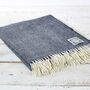 Navy Blue Throw, Regular, King And Super King Size, thumbnail 1 of 3