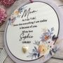Mother Of The Bride Personalised Plaque Keepsake, thumbnail 2 of 3