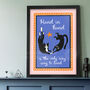Hand In Hand Music Poster Print, thumbnail 2 of 4