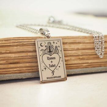 Romeo And Juliet Book Necklace, 4 of 7