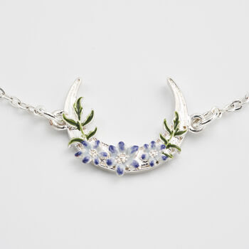 Silver Nightshade Moon Bracelet, 3 of 9