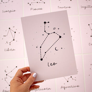 Personal Star Sign Print, 6 of 12