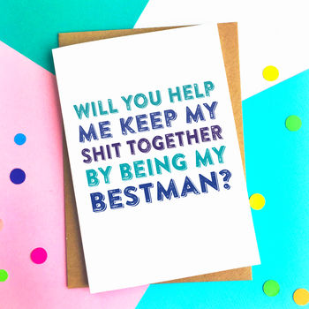 Will You Help Me Be My Bridesmaid Greetings Card, 5 of 6