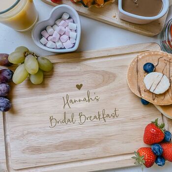 Personalised Breakfast Chopping Graze Board, 2 of 6