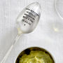 Personalised Vintage Silver Plated Table Spoon, thumbnail 7 of 8
